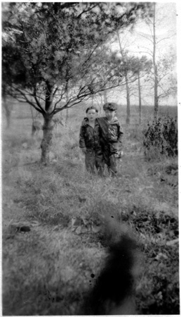 Ed Walter and buddy